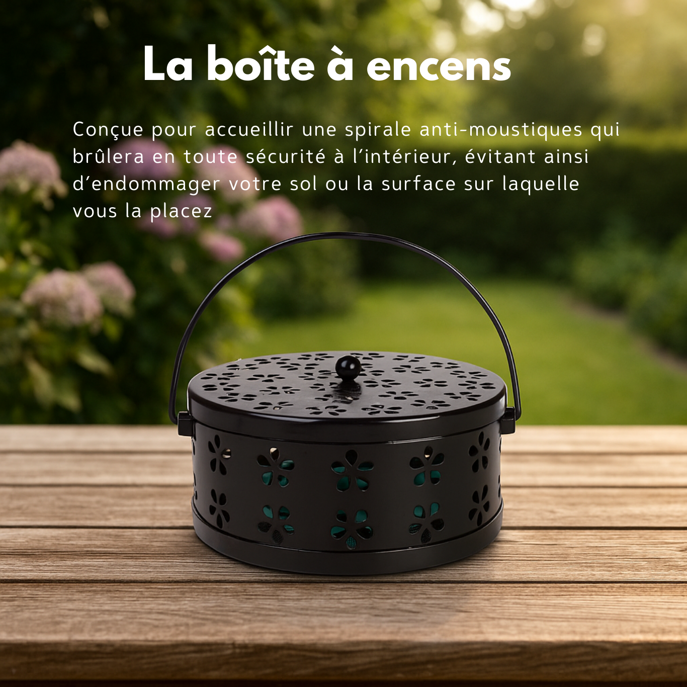 Boite pour spirale anti-moustiques