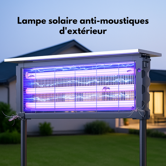 Lampe extérieur anti-moustique sur pied