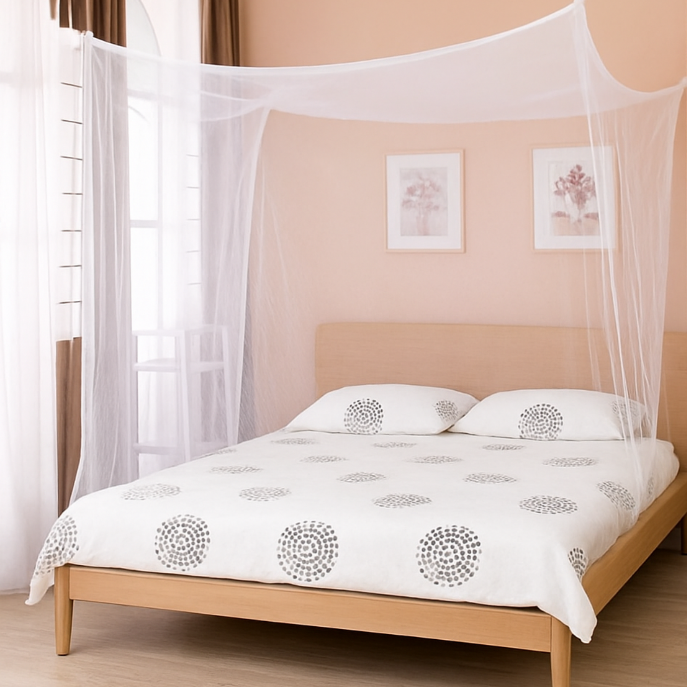 Moustiquaire accroche pour lit