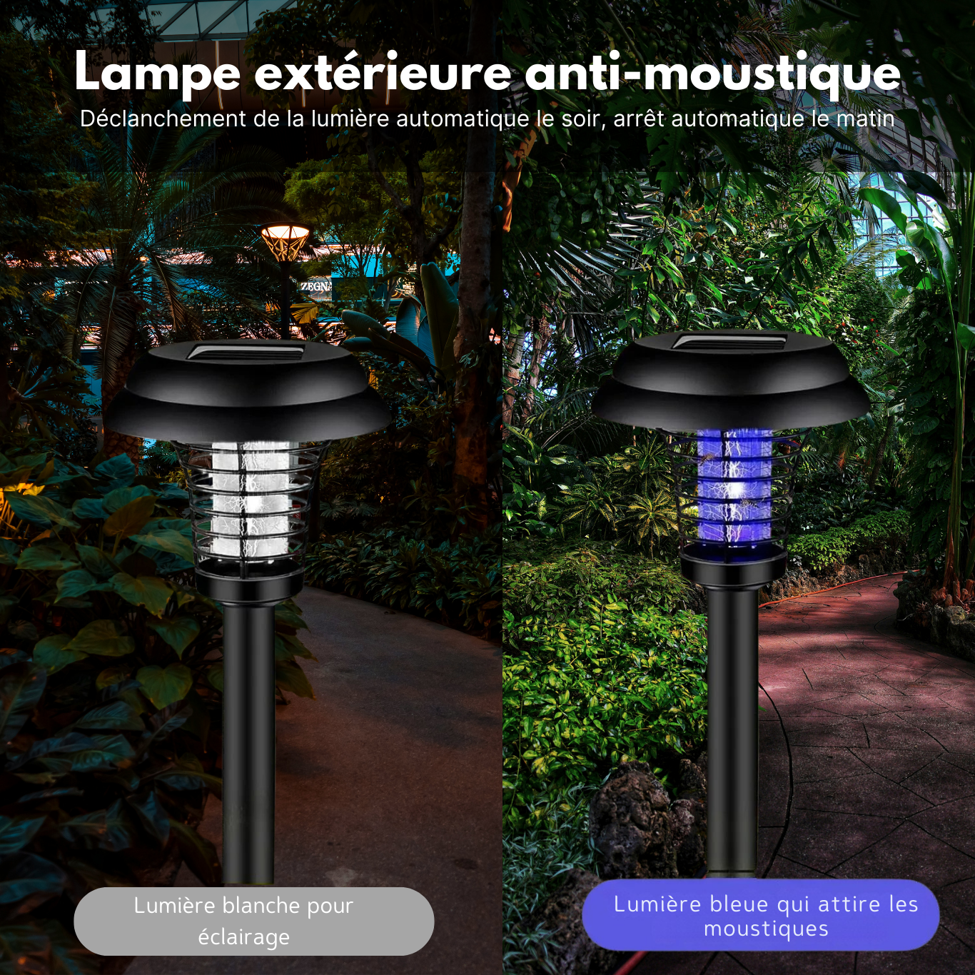 Piquet Anti-Moustique Solaire