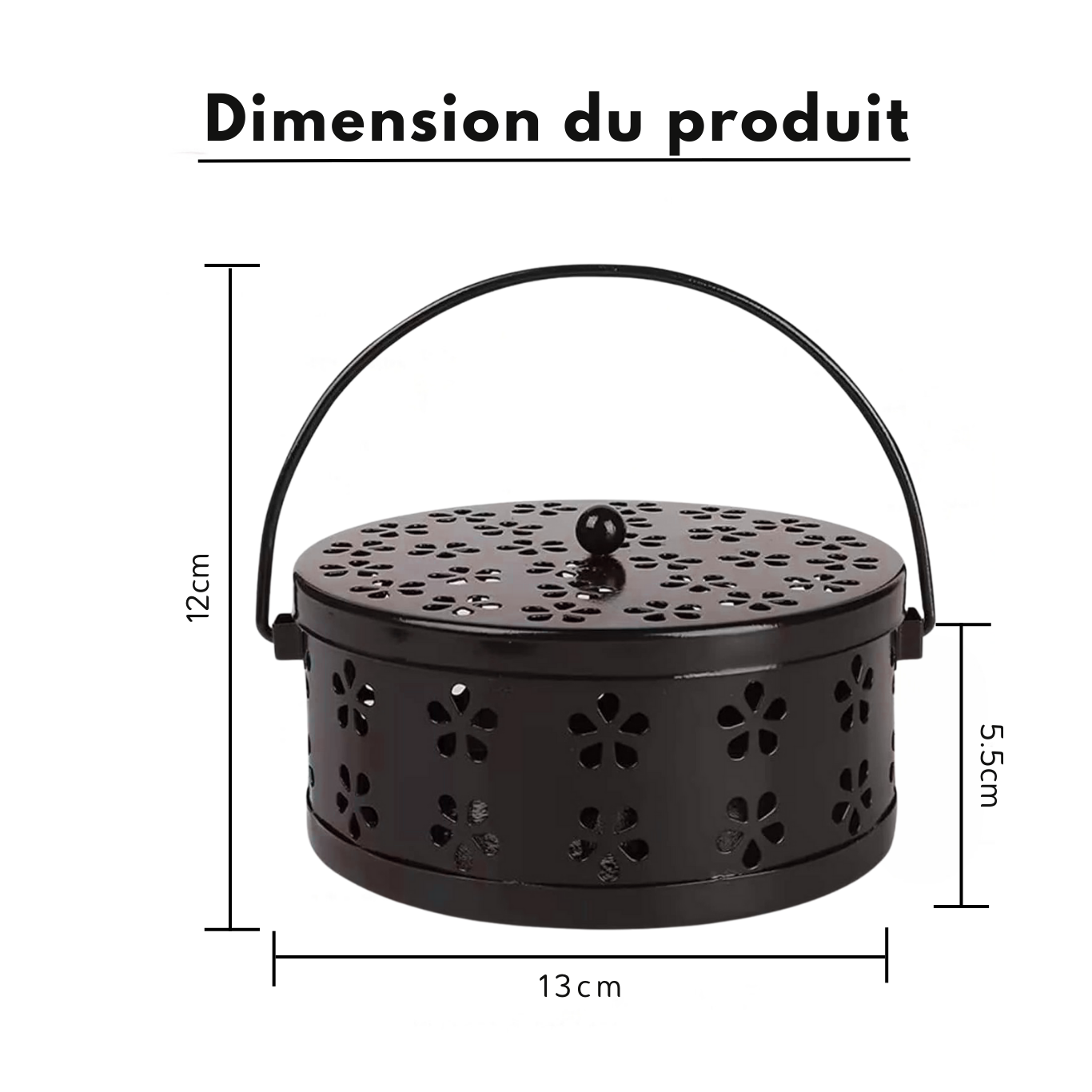 Boite pour spirale anti-moustiques