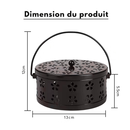 Boite pour spirale anti-moustiques