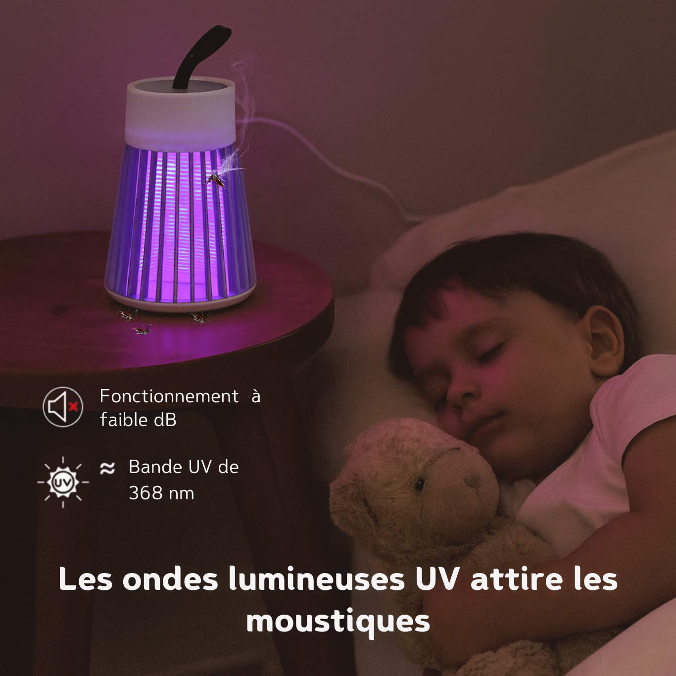 Lampe anti-moustique