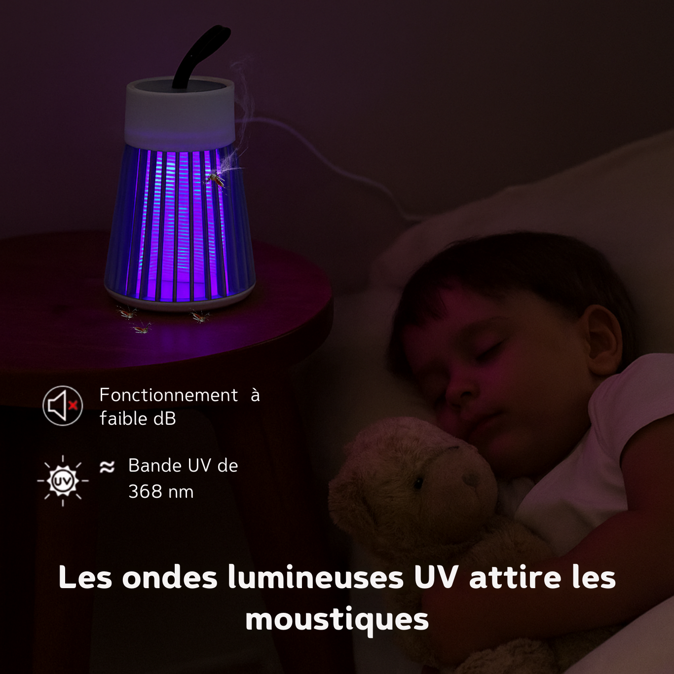 Lampe anti-moustique