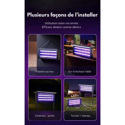 Lampe extérieur anti-moustique sur pied