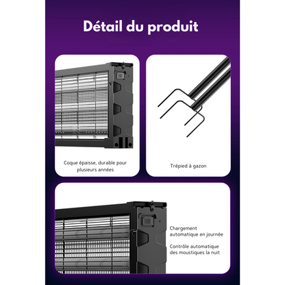 Lampe extérieur anti-moustique sur pied