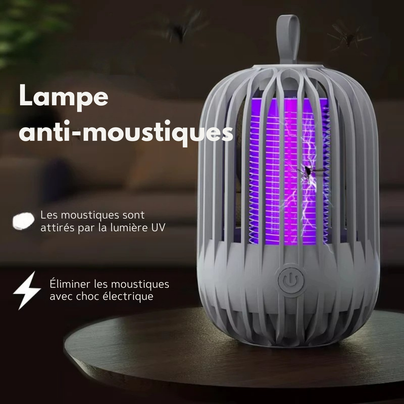 Lampe anti-moustique