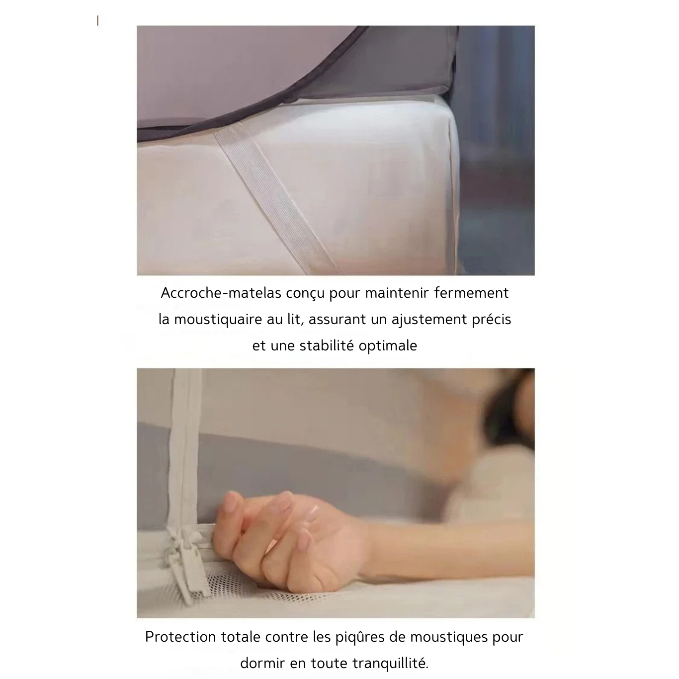 Moustiquaire pour le lit