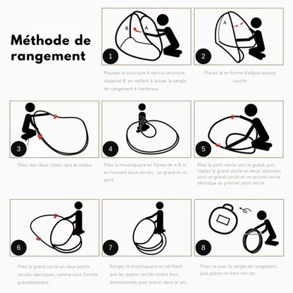 Moustiquaire pour le lit