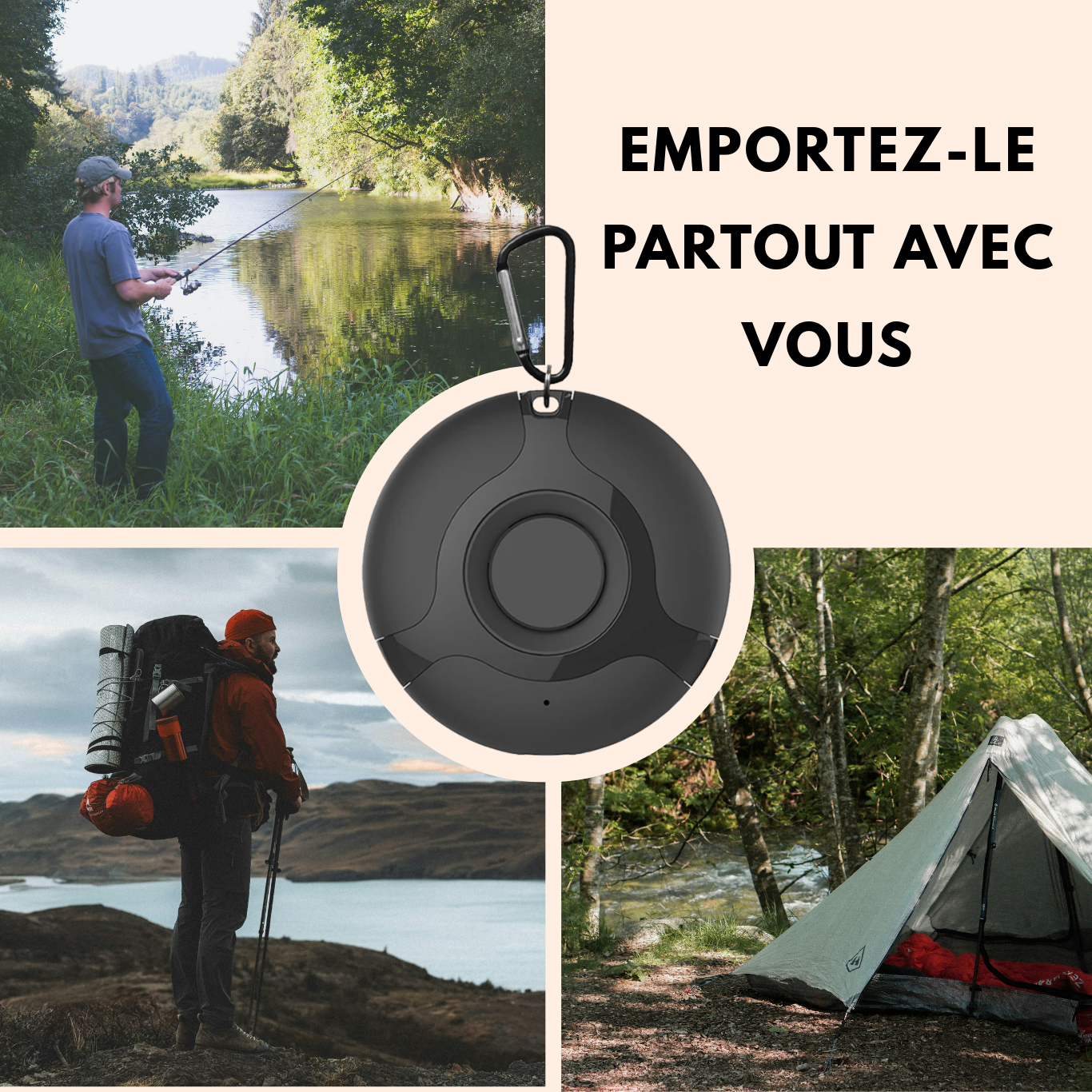 Répulsif anti-moustiques de Voyage